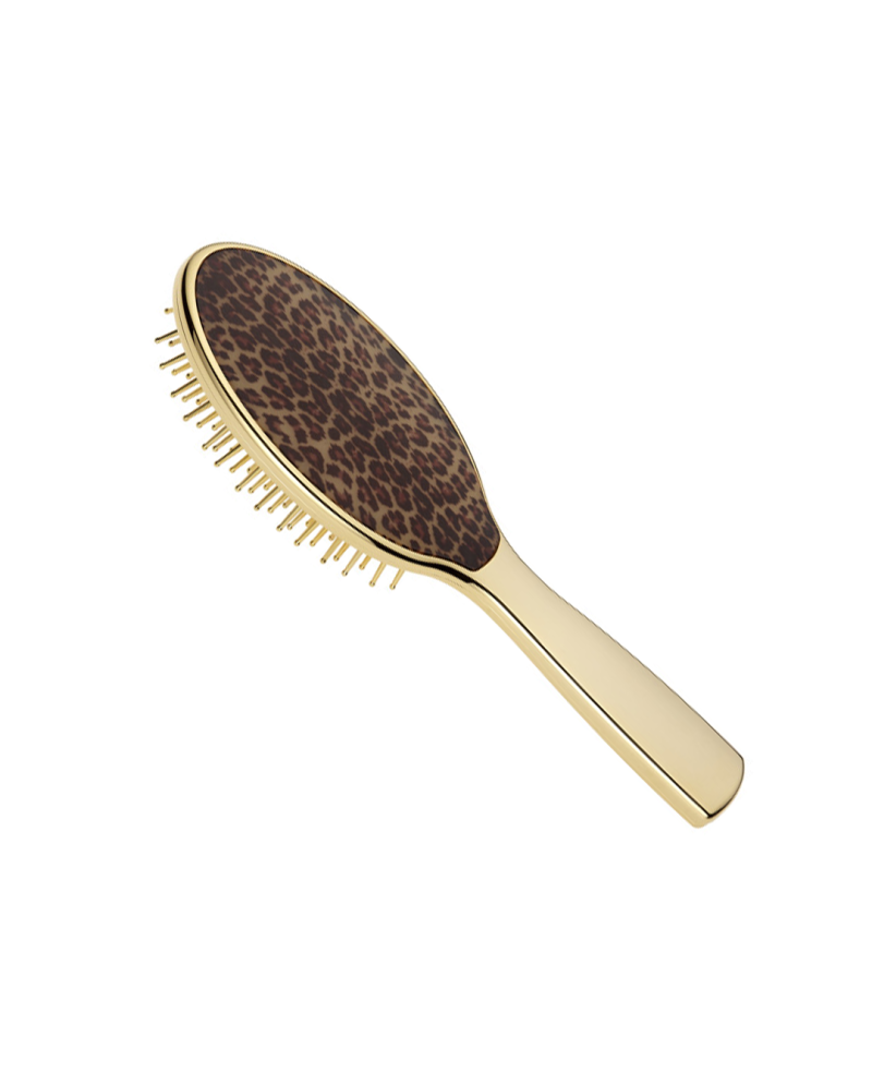 Janeke Spazzola dorata con inserto maculato - cod. AUSP232G MAC Shopping Online