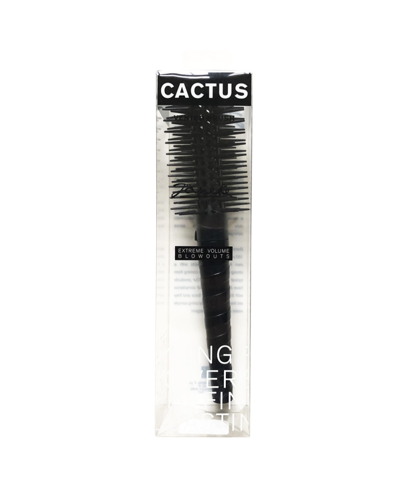 Janeke Spazzola Cactus ventilata volume estremo, colore nero e turchese – cod. 71SP505 TSE Nuova