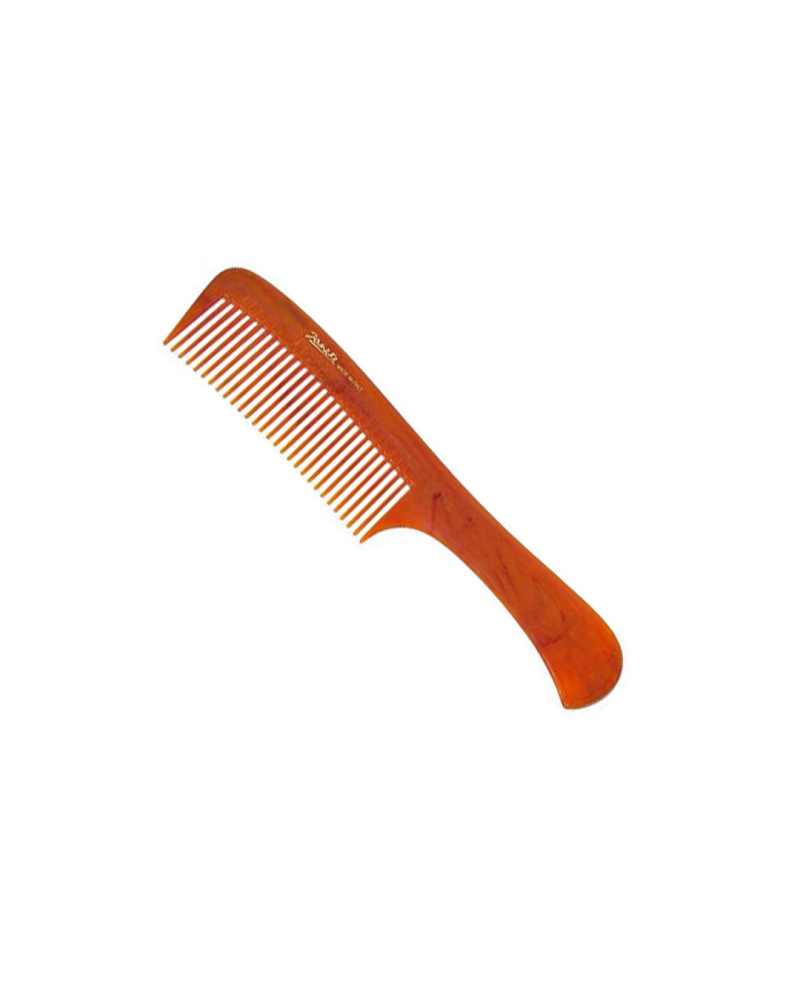 Janeke Pettine con manico tiratinture 22x4,5 cm imitazione tartaruga - Cod. 78825 Sottocosto