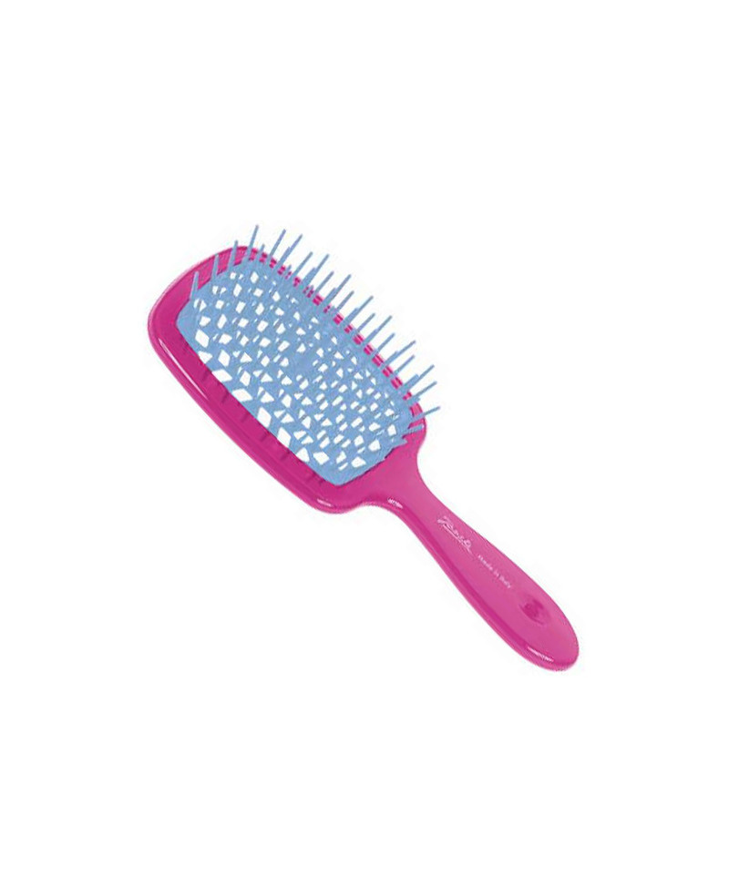 Janeke Spazzola Superbrush colore Fuxia e Turchese – 86SP226 FUX