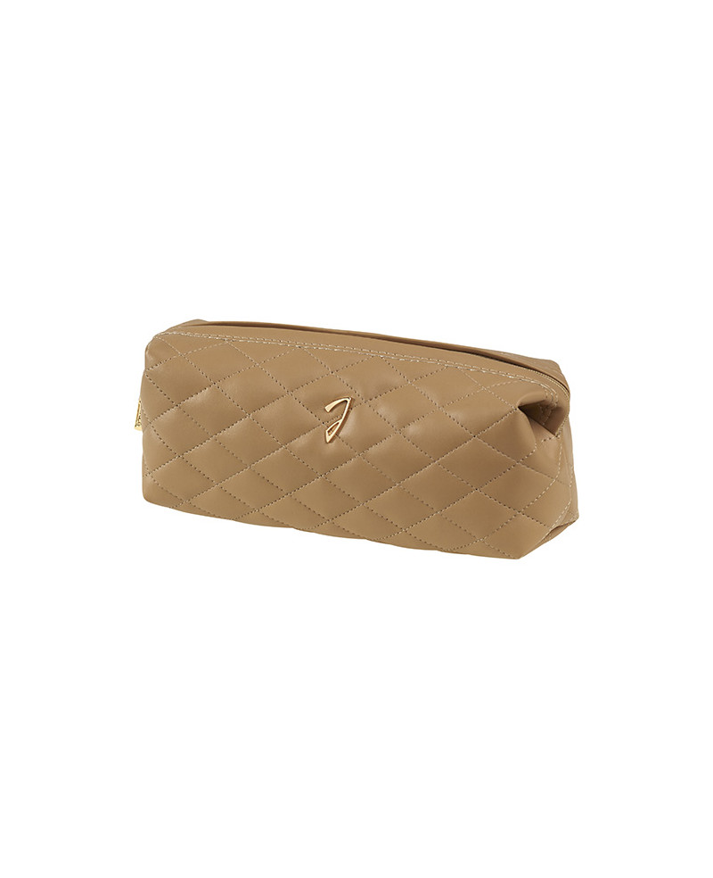 Janeke Portatrucco tombolino trapuntato cuoio - Cod. A6129VT CUO