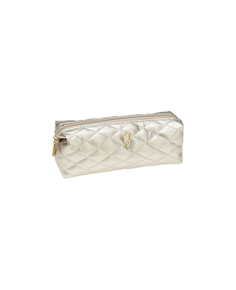 Janeke Portatrucchi tombolino trapuntato, bronzo - cod. A6129VT BRO