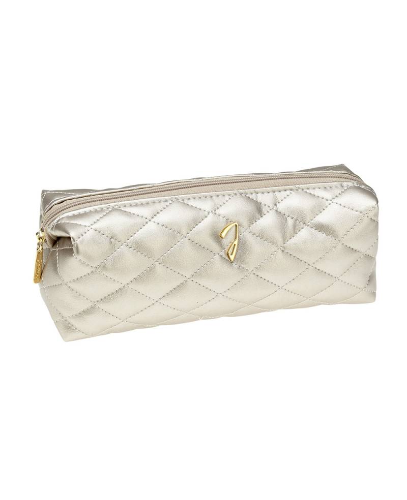 Janeke Portatrucchi tombolino trapuntato, bronzo - cod. A6129VT BRO Pezzi Unici