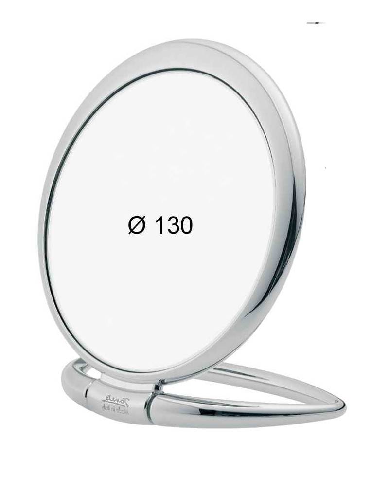 Janeke Specchio da tavolo, argento, con ingrandimento x3, diametro 13 cm - cod. CR444.3 Affare Del Giorno