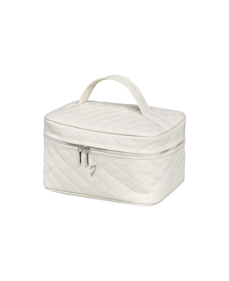 Janeke Beauty da viaggio trapuntato medio, beige - cod. A6152VT BEI Convenienza