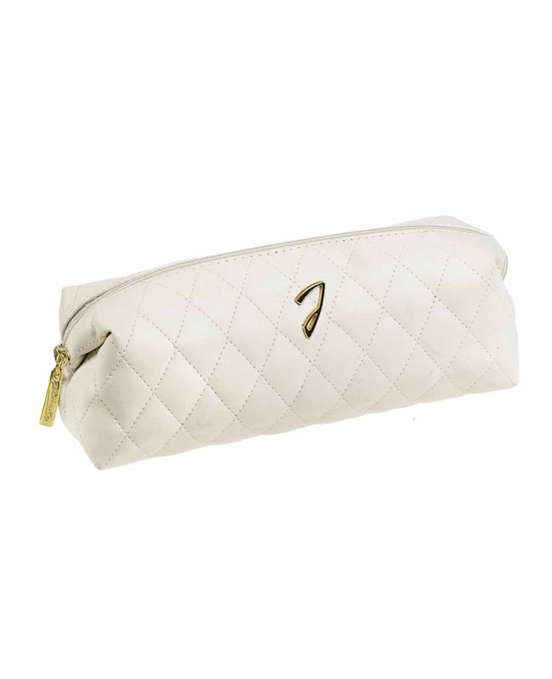 Janeke Portatrucchi tombolino trapuntato, beige - cod. A6129VT BEI Soddisfazione Garantita