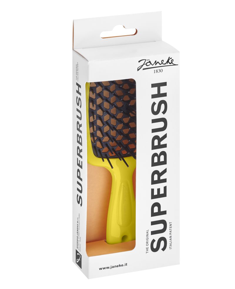 Janeke Spazzola small Superbrush colore giallo/nero – 72SP234GIA Nuova