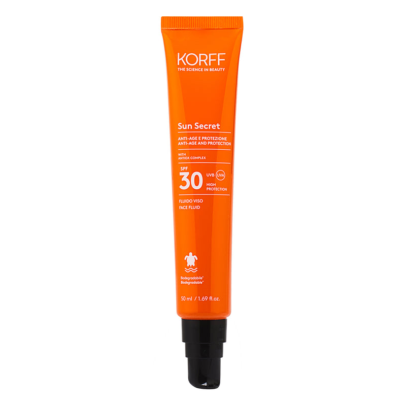 Korff Sun secret fluido viso spf30