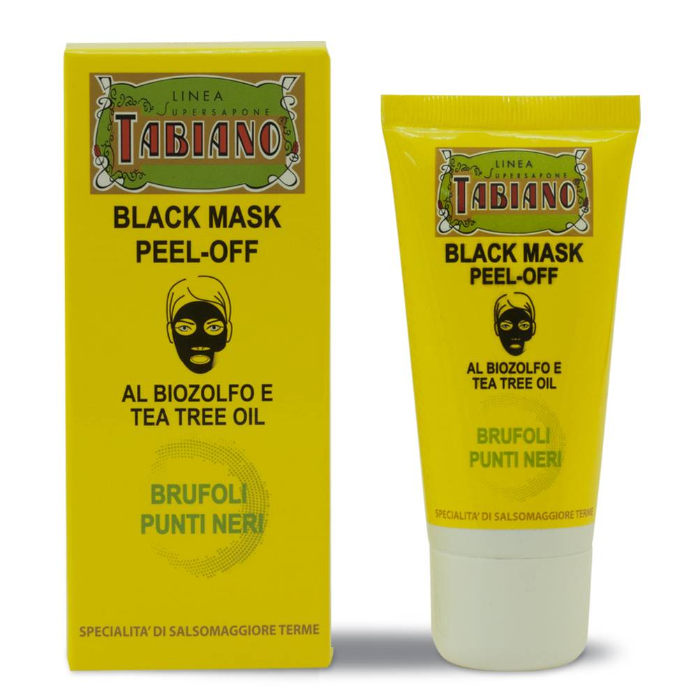 Pilogen Carezza Black Mask Peel-Off 50ml - Linea Supersapone Tabiano