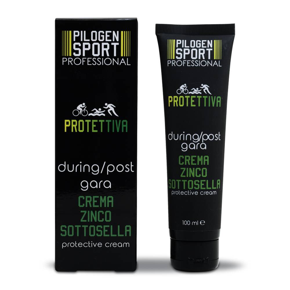 Pilogen Carezza Crema Zinco Sottosella PROTETTIVA during gara 100ml - Pilogen Sport
