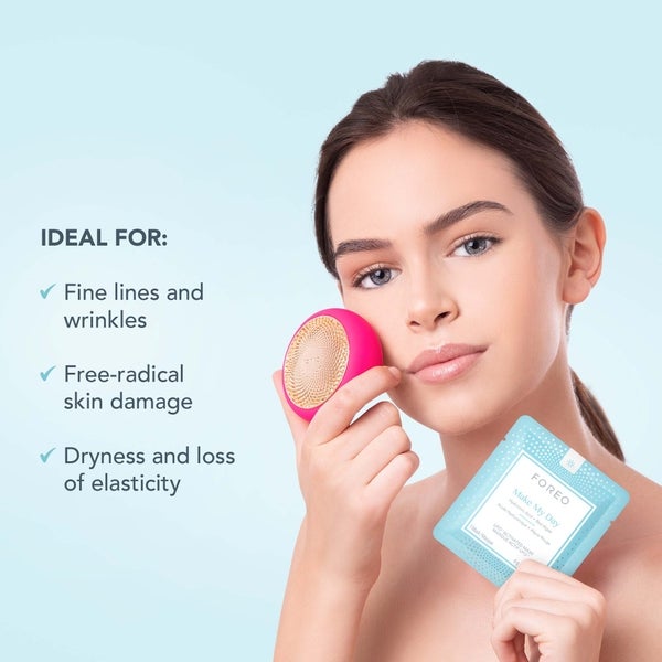 FOREO FOREO Make My Day UFO/UFO Mini Anti-Pollution and so Hydrating Face Mask (7 Pack) Pezzi Unici