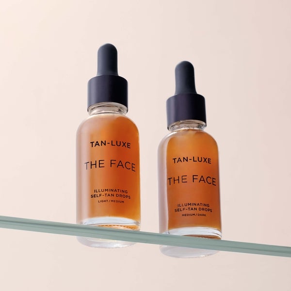 Tan-Luxe Tan-Luxe The Face Illuminating Self-Tan Drops 30ml - Light/Medium Qualità Garantita