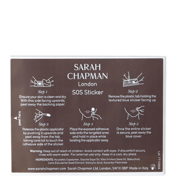 Sarah Chapman Sarah Chapman Skinesis Spot SOS Sticker - 20 patch Promozione Limitata