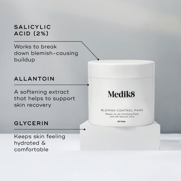 Medik8 Medik8 Blemish Control Pads (60 Pads) Qualità