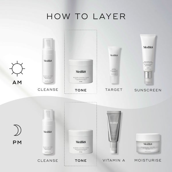 Medik8 Medik8 Blemish Control Pads (60 Pads) Qualità