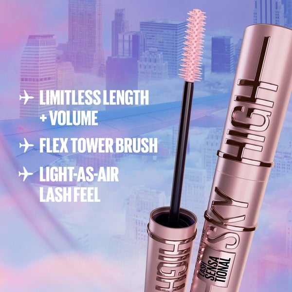 Maybelline Maybelline Lash Sensational Sky High Mascara - 01 Black 2.2g Consegna Veloce