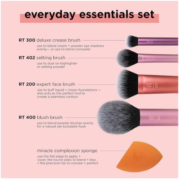 Real Techniques Real Techniques Everyday Essentials 2025