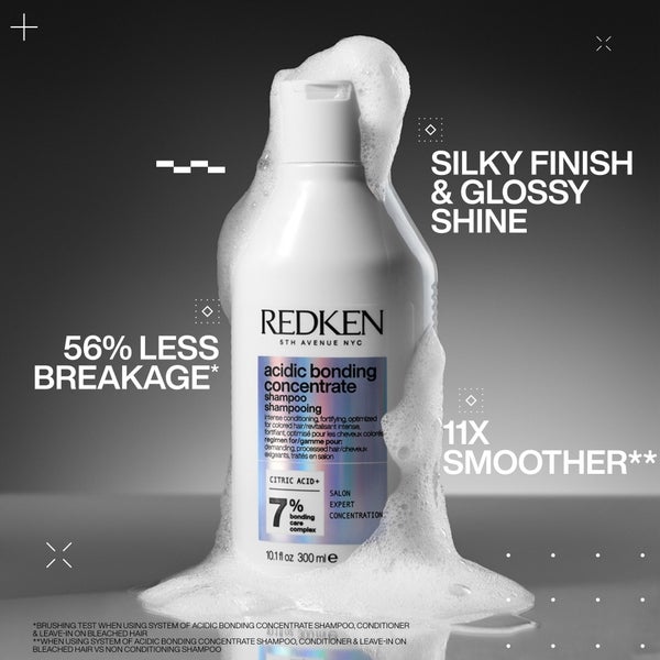 Redken Duo Shampoo Balsamo Acidic Bonding Concentrate Redken In Linea