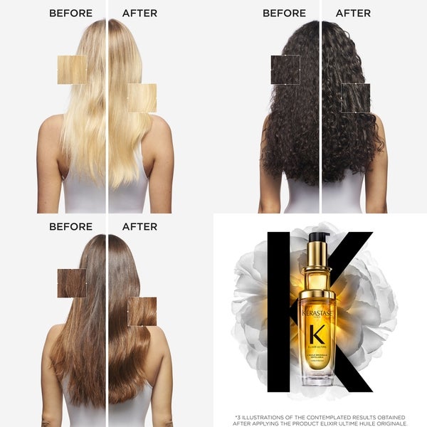 Kerastase Kérastase Elixir Ultime L'Huile Originale Hair Oil 75ml Spedizione Gratuita