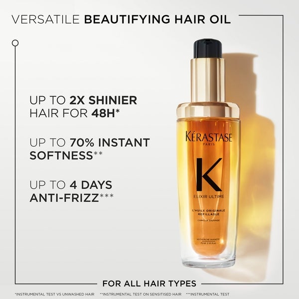 Kerastase Kérastase Elixir Ultime L'Huile Originale Hair Oil 75ml Spedizione Gratuita