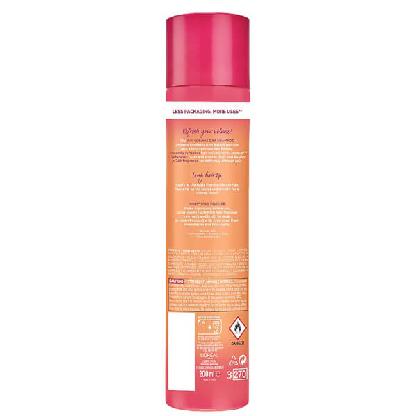 Lu0027Oréal Paris L'Oréal Paris Elvive Dream Lengths Air Volume Cleansing Dry Shampoo 150ml Sconto