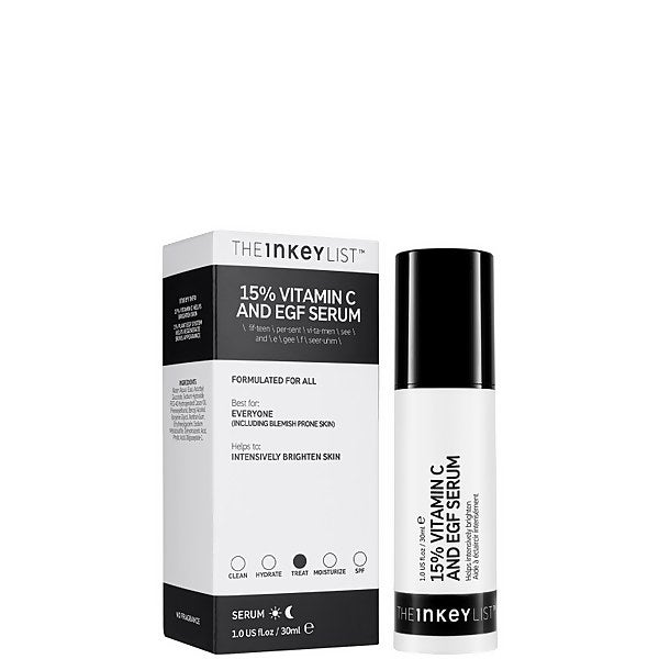 The INKEY List The INKEY List- 15% Vitamin C and EGF Serum 30ml Italy
