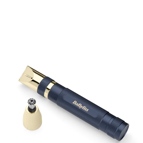 BaByliss BaByliss Super-X Metal Series Nose Ear and Eyebrow Trimmer - Blue Negozi Online