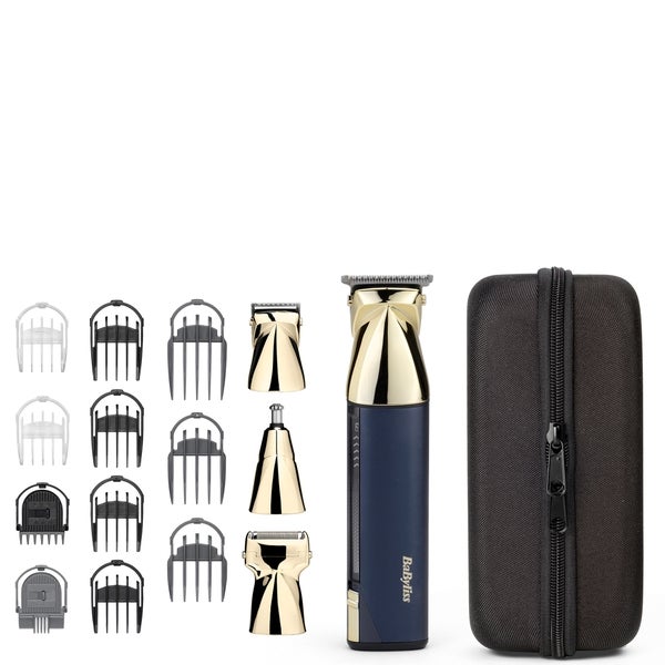 BaByliss BaByliss Super-X Metal Series 15-in-1 Multi Trimmer - Blue Consegna Veloce