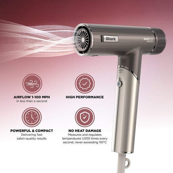 SHARK Shark Beauty SpeedStyle Pro FLEX 4-in-1 High-Velocity Hair Dryer System Promozione Limitata