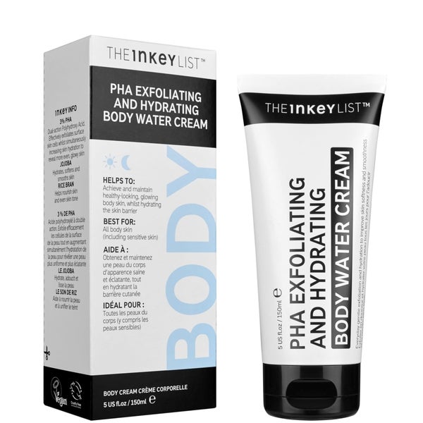 The INKEY List The INKEY List PHA Exfoliating and Hydrating Body Water Cream 150ml Nuovo