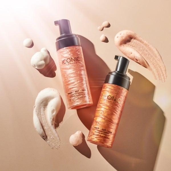 ICONIC London ICONIC London Prep Set Tan Mousse 150ml - Glow Convenienza