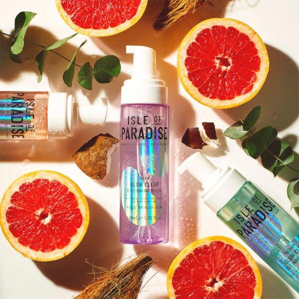 Isle of Paradise Mousse Autoabbronzante Glow Clear Isle of Paradise- Scuro 200ml Negozio