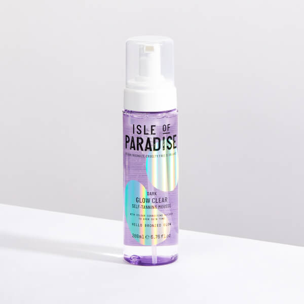 Isle of Paradise Mousse Autoabbronzante Glow Clear Isle of Paradise- Scuro 200ml Negozio