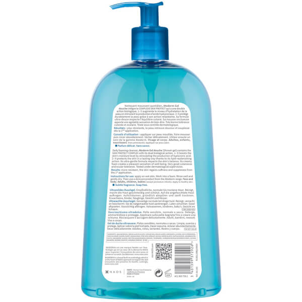 Bioderma Bioderma Atoderm Gel Douche Gel-doccia ultra-delicato senza sapone Pelle normale e sensibile Soddisfazione Garantita