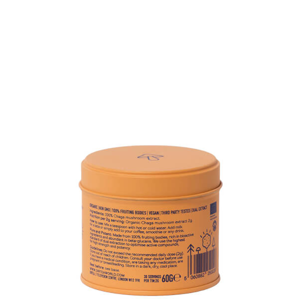 DIRTEA DIRTEA Chaga Powder - The Energy Mushroom 60g In Vendita