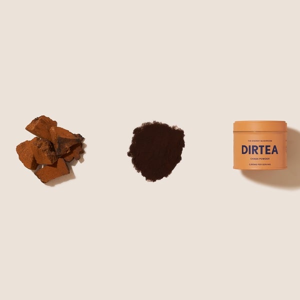 DIRTEA DIRTEA Chaga Powder - The Energy Mushroom 60g In Vendita