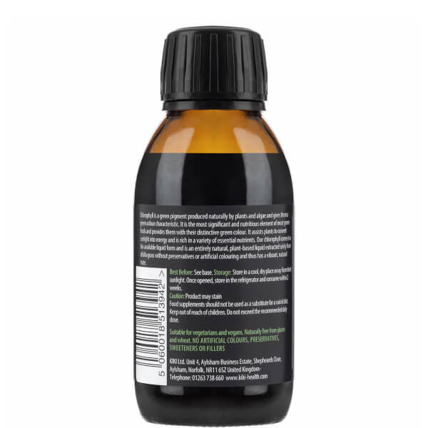 KIKI Health KIKI Health Liquid Chlorophyll Supplement 125ml Solo un giorno rimasto