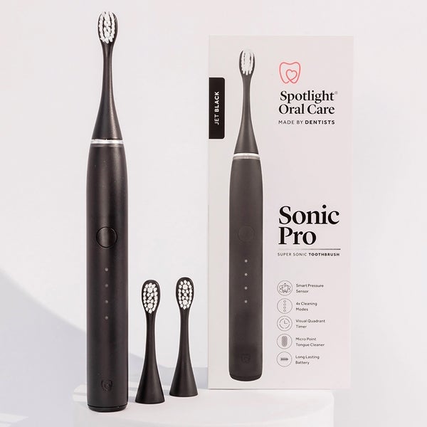 Spotlight Oral Care Spotlight Oral Care Sonic Pro Toothbrush - Jet Black Offerte