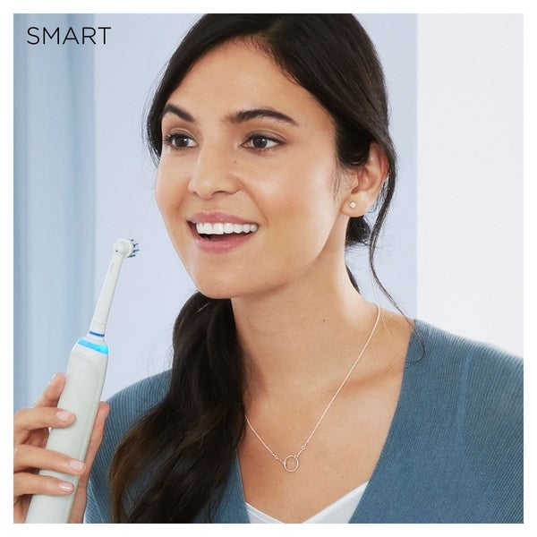 Oral-B Oral B Smart 6 - 6000N - White Electric Toothbrush Designed by Braun Offerta natalizia