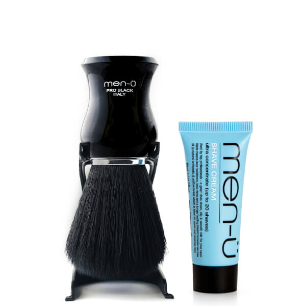men-u men-ü pennello da barba professionale nero Prezzo basso