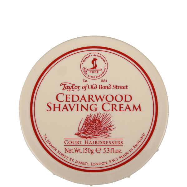 Taylor of Old Bond Street Taylor of Old Bond Street Shaving Cream Bowl - Legno di Cedro (150g) Ultimo giorno