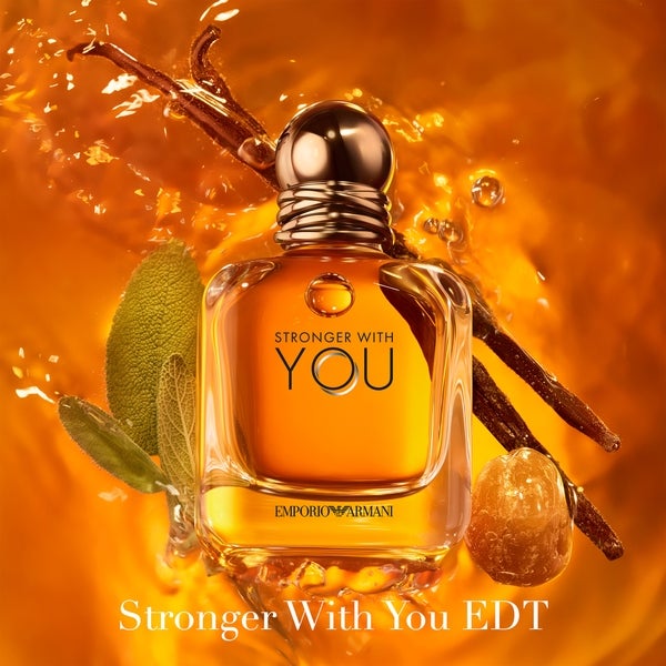 Armani Eau de Toilette Stronger With You Armani 100ml Spedizione Gratuita