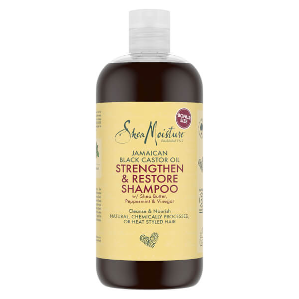 SheaMoisture Shea Moisture shampoo rinforzante e riparatore all'olio di ricino nero giamaicano 473ml Sconto