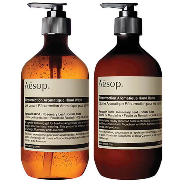 Aesop Aesop Resurrection Hand Cleanser and Balm Duet Nuova
