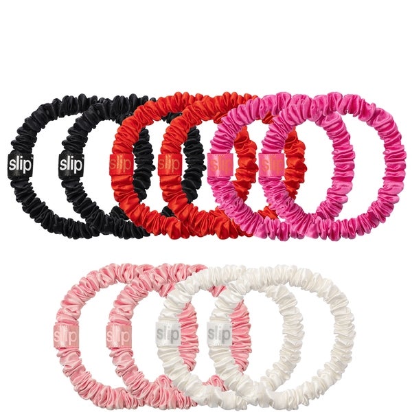 Slip Slip Pure Silk Skinny Scrunchie Cracker - Jean Offerta esclusiva