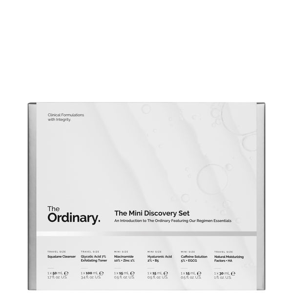 The Ordinary The Ordinary The Mini Discovery Set Fino al 60% di sconto