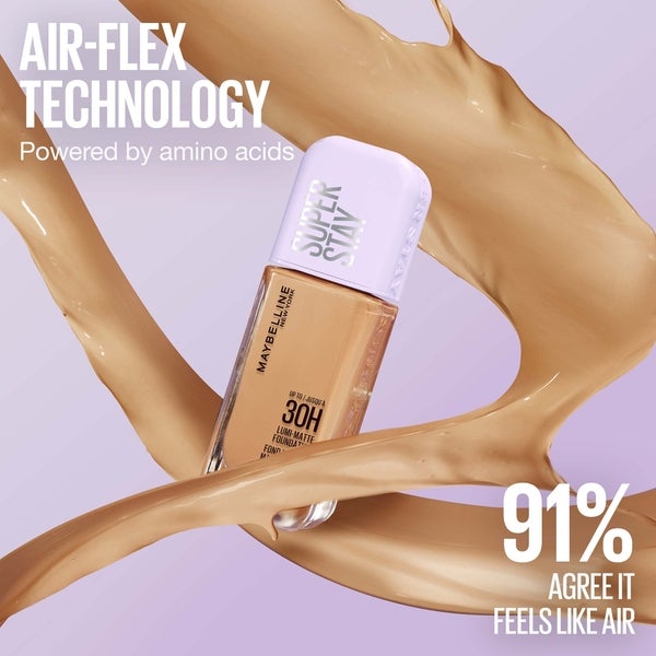 Maybelline Maybelline Super Stay up to 30H Lumi-Matte Foundation 35ml (Various Shades) Trasporto libero internazionale