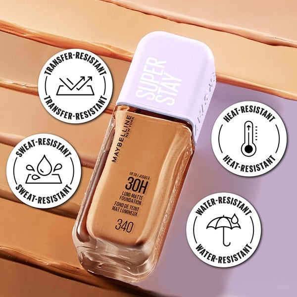 Maybelline Maybelline Super Stay up to 30H Lumi-Matte Foundation 35ml (Various Shades) Trasporto libero internazionale