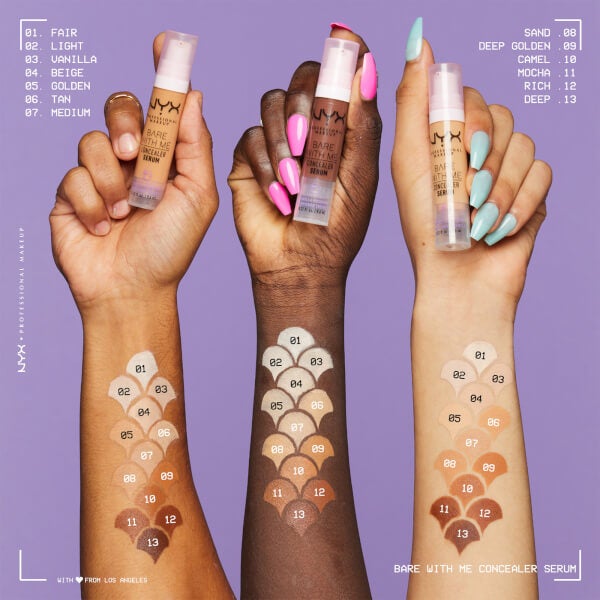 NYX Professional Makeup NYX Professional Makeup Bare With Me Concealer Serum 9.6ml (Various Shades) Convenienza