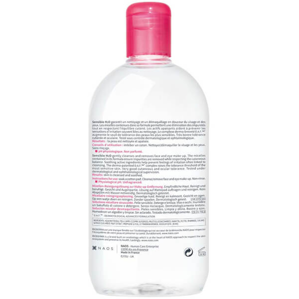Bioderma Bioderma Sensibio H2O Acqua micellare detergente e struccante Pelle sensibile Economico